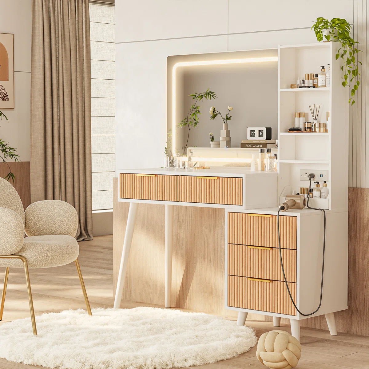 Nira Imperial Dressing Table