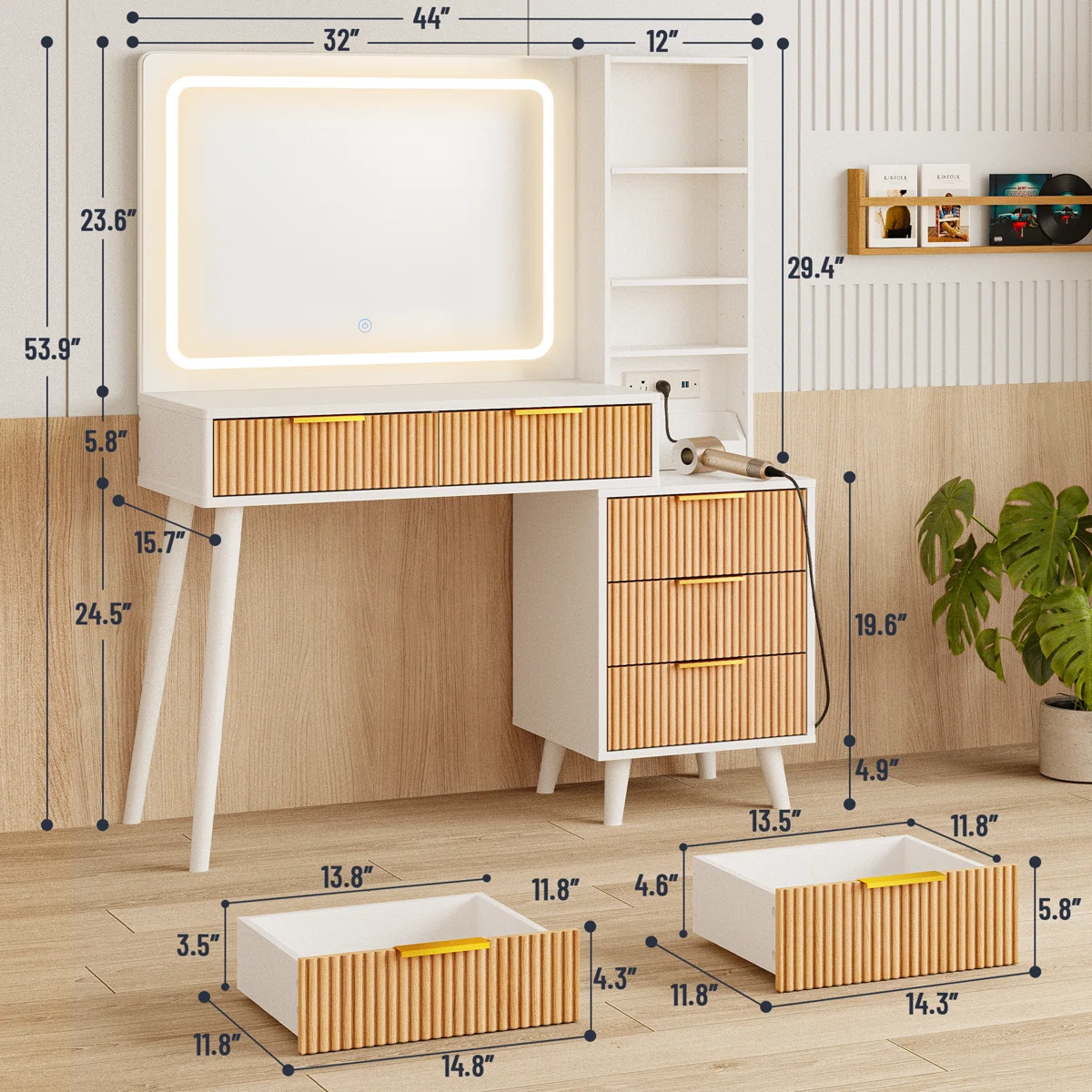 Nira Imperial Dressing Table