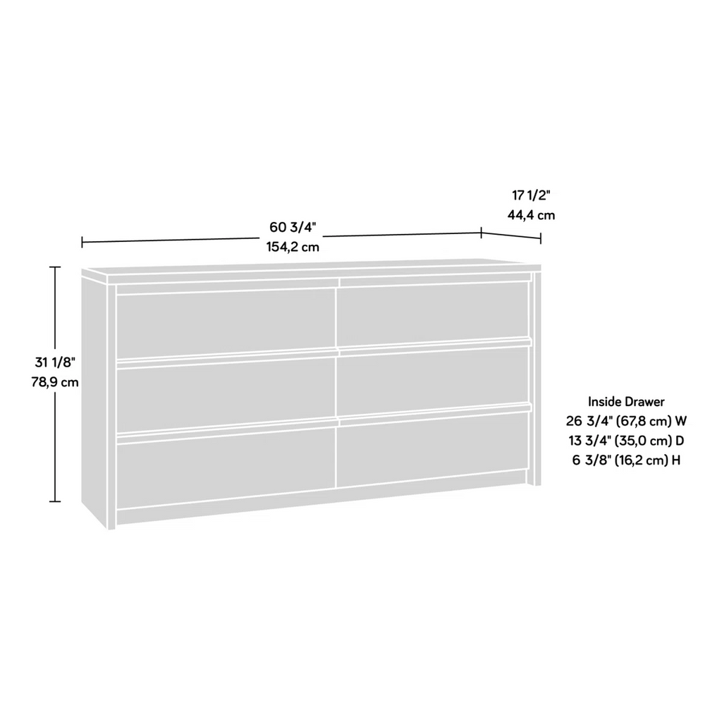 Nira Monarch Walnut Dresser