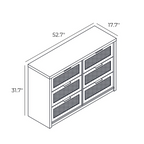 Nira Elite White Dresser