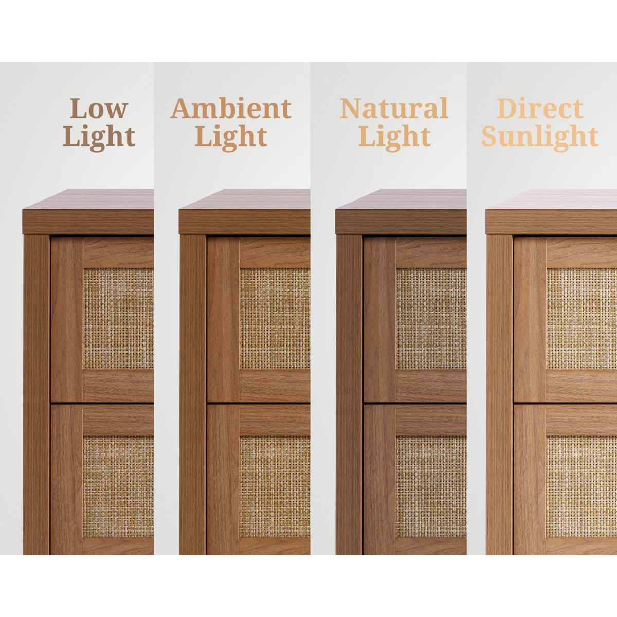 Nira Elite White Dresser
