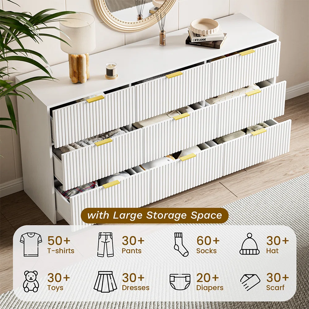 Nira Retro Curve Dresser