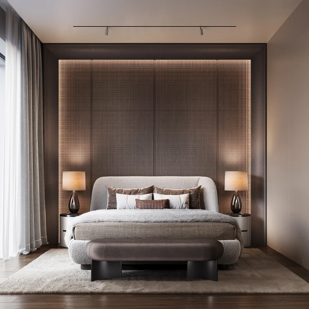 Halo Wingback Bed Set