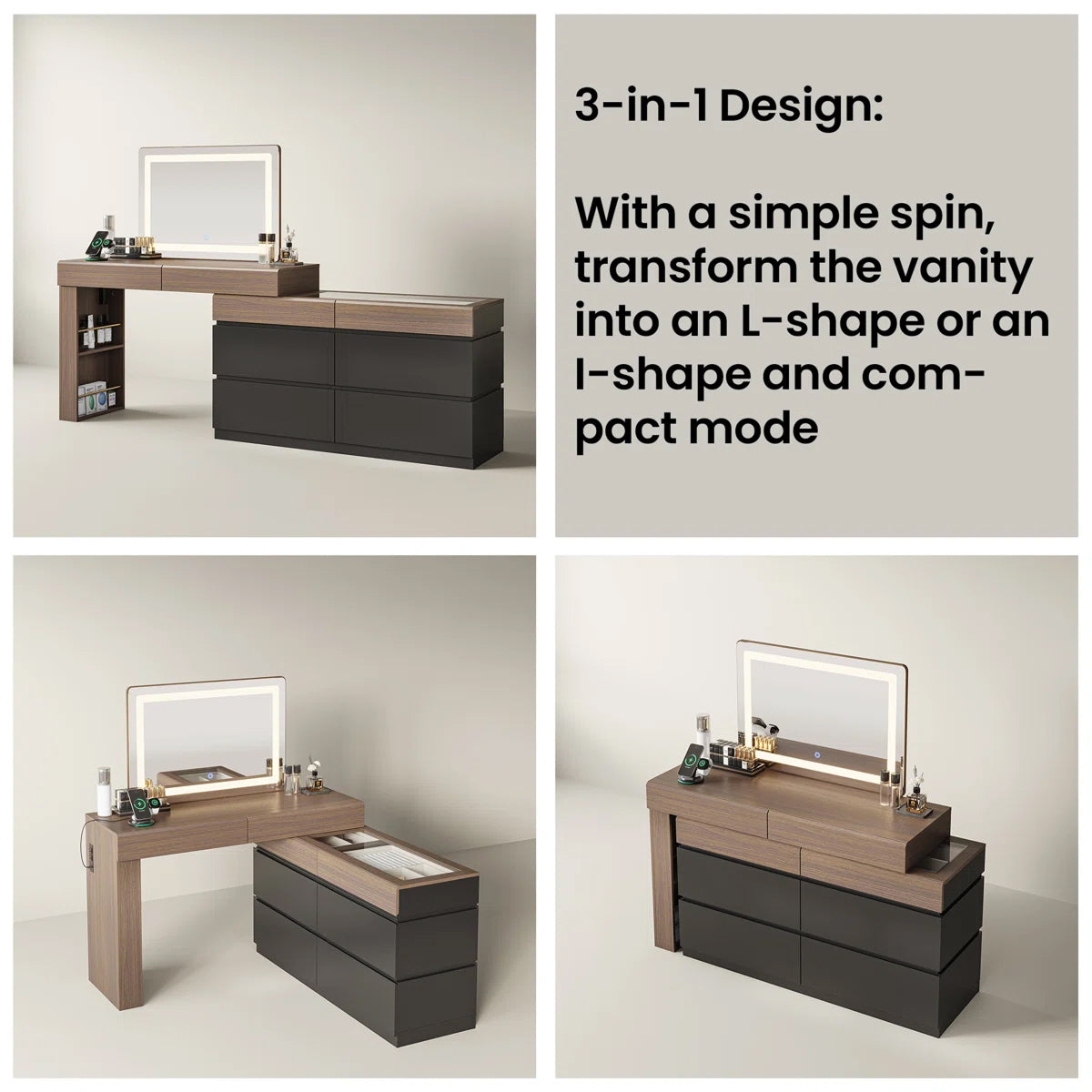 Nira Lumi Dressing Table