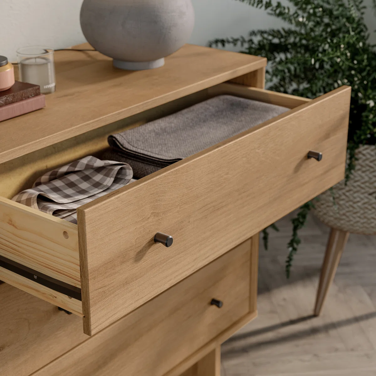 Nira Geometric Luxe Dresser