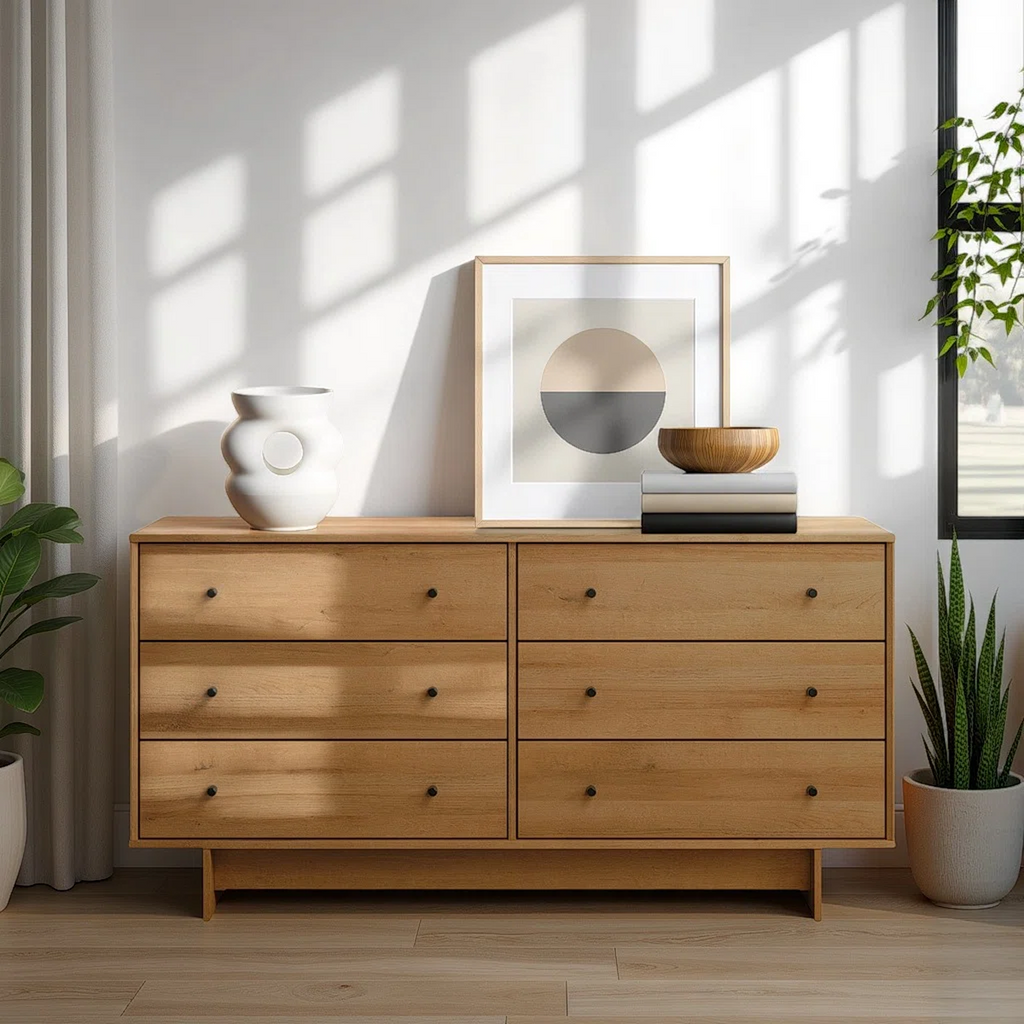 Nira Geometric Luxe Dresser