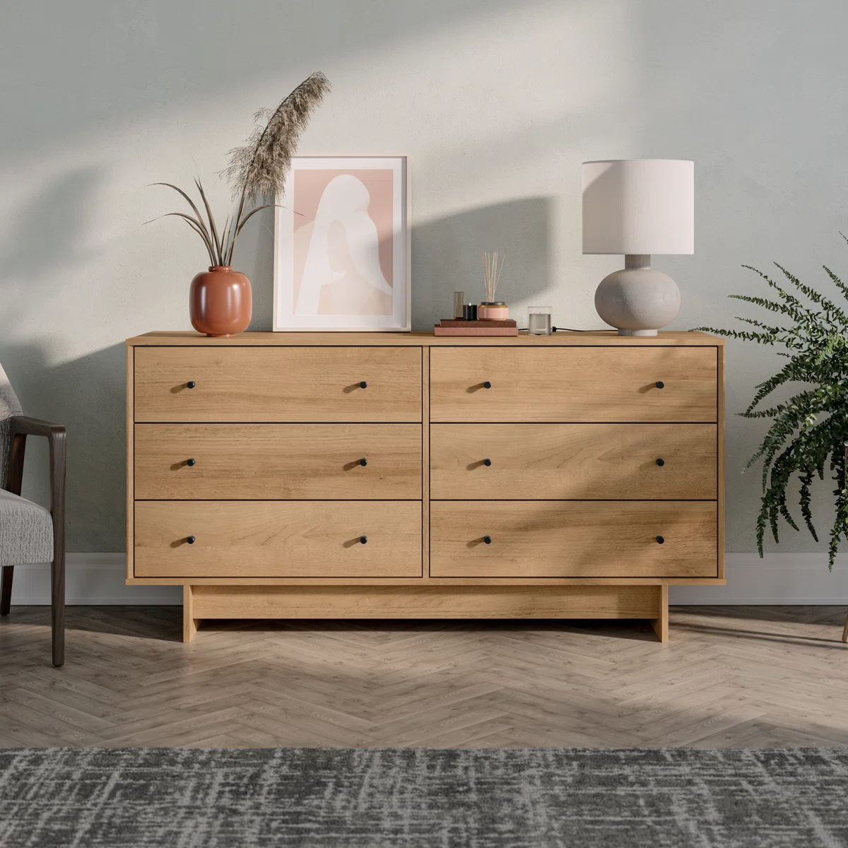 Nira Geometric Luxe Dresser