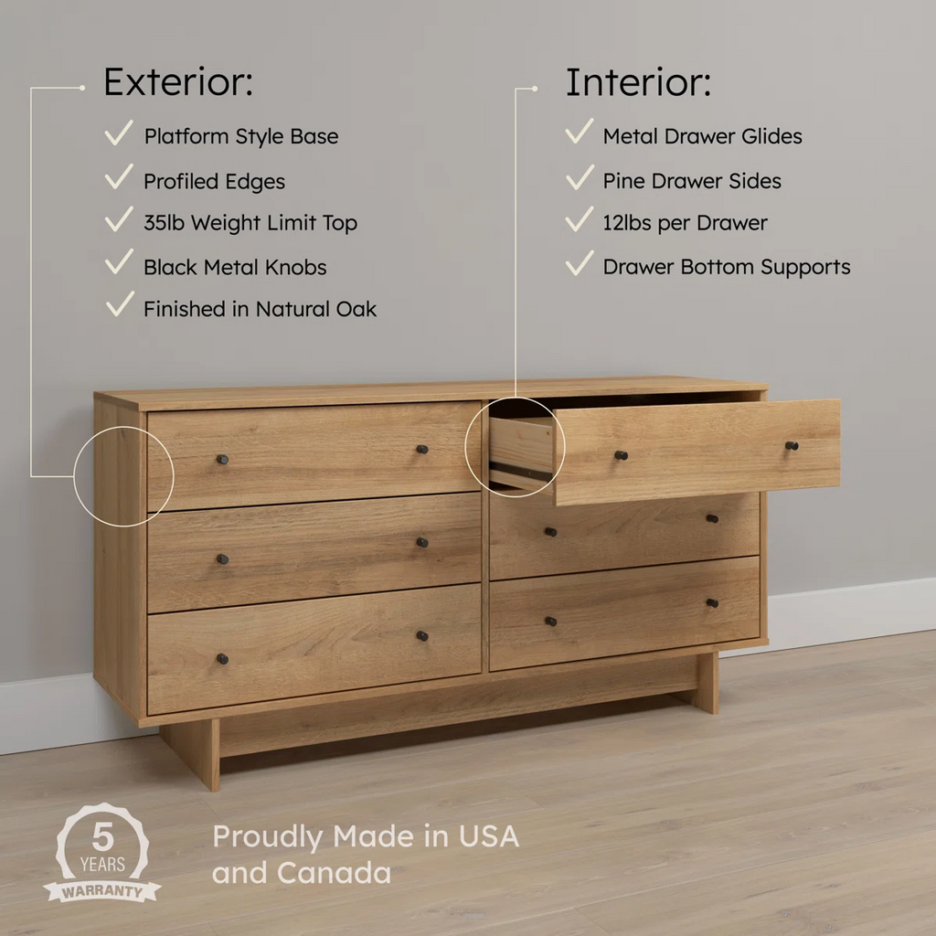 Nira Geometric Luxe Dresser