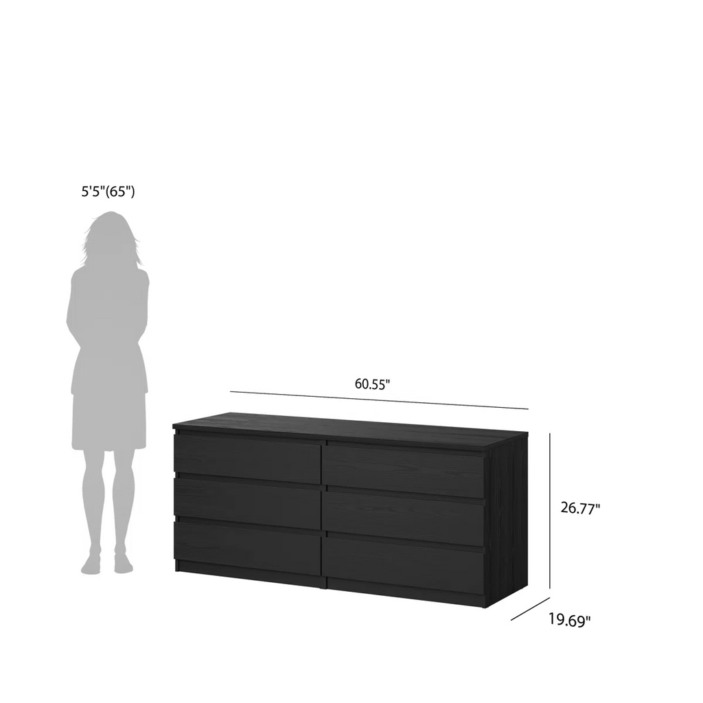 Nira Verona Fluted Dresser
