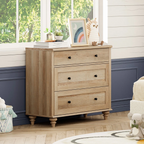 Nira Mid-Century Oak Dresser