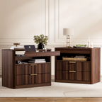 Fluted Executive Side Cabinet
