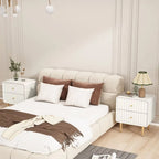 Ivory Gold Luxury Bedside Table