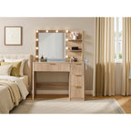 Nira Fluted Oak Dressing Table