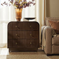 Arched Fluted Chest Bedside Table