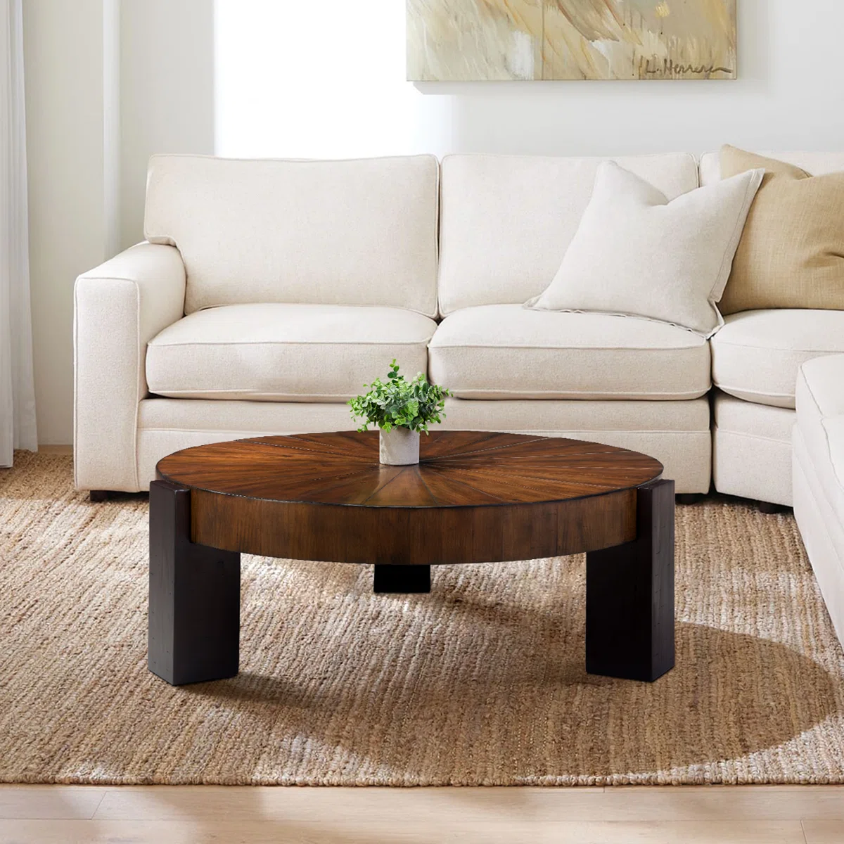 Nira Fluted Centre Table