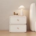 Minimal White Modern Bedside Table