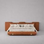 Executive Leather Bed Set