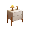 Scandinavian White Oak Bedside Table