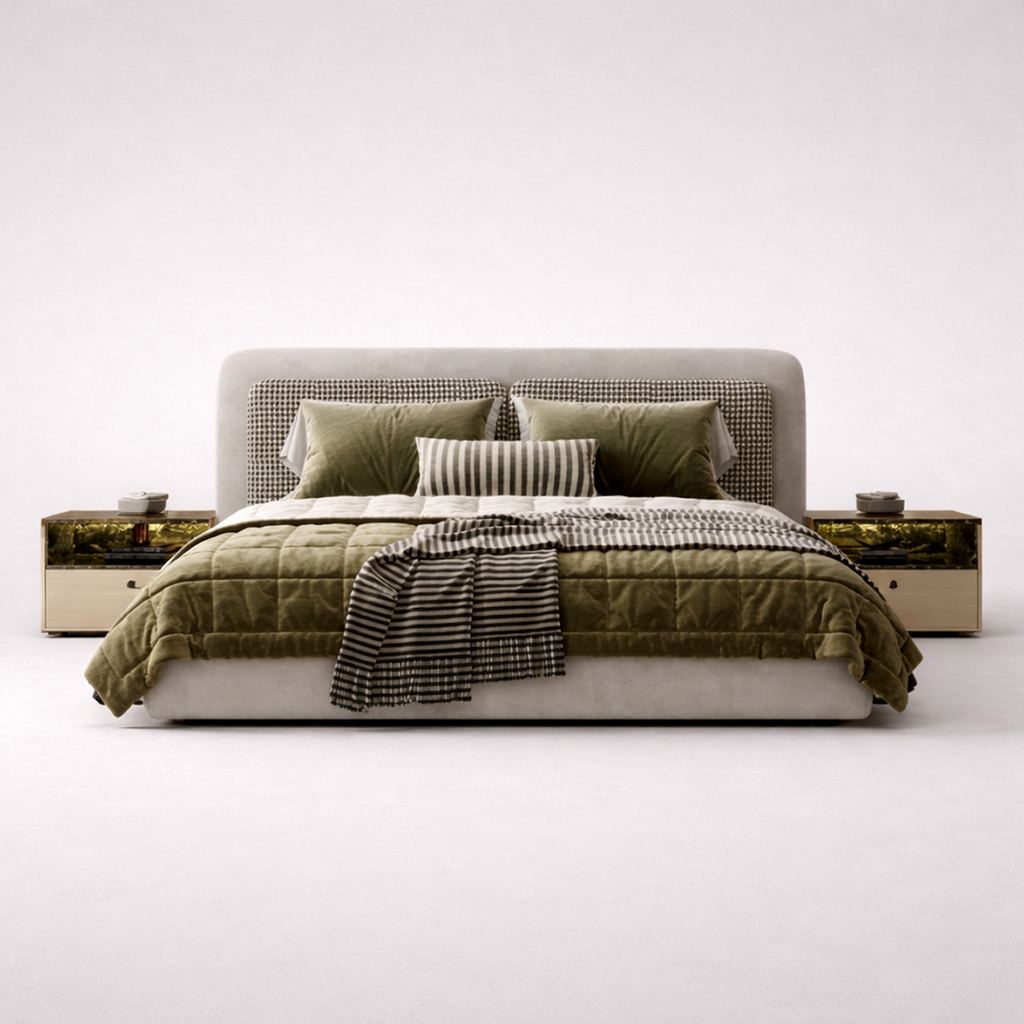 Grand Canopy Style Bed Set