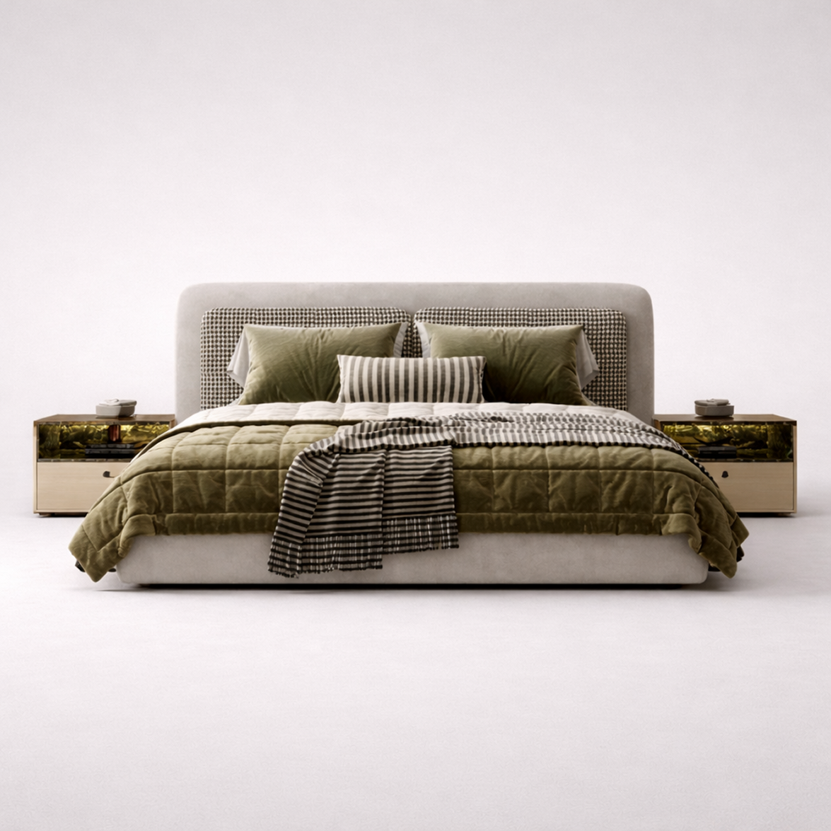 Grand Canopy Style Bed Set