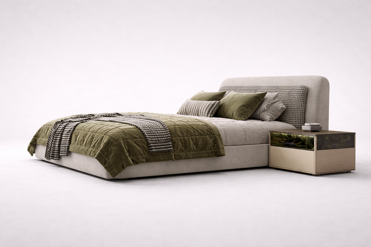 Grand Canopy Style Bed Set
