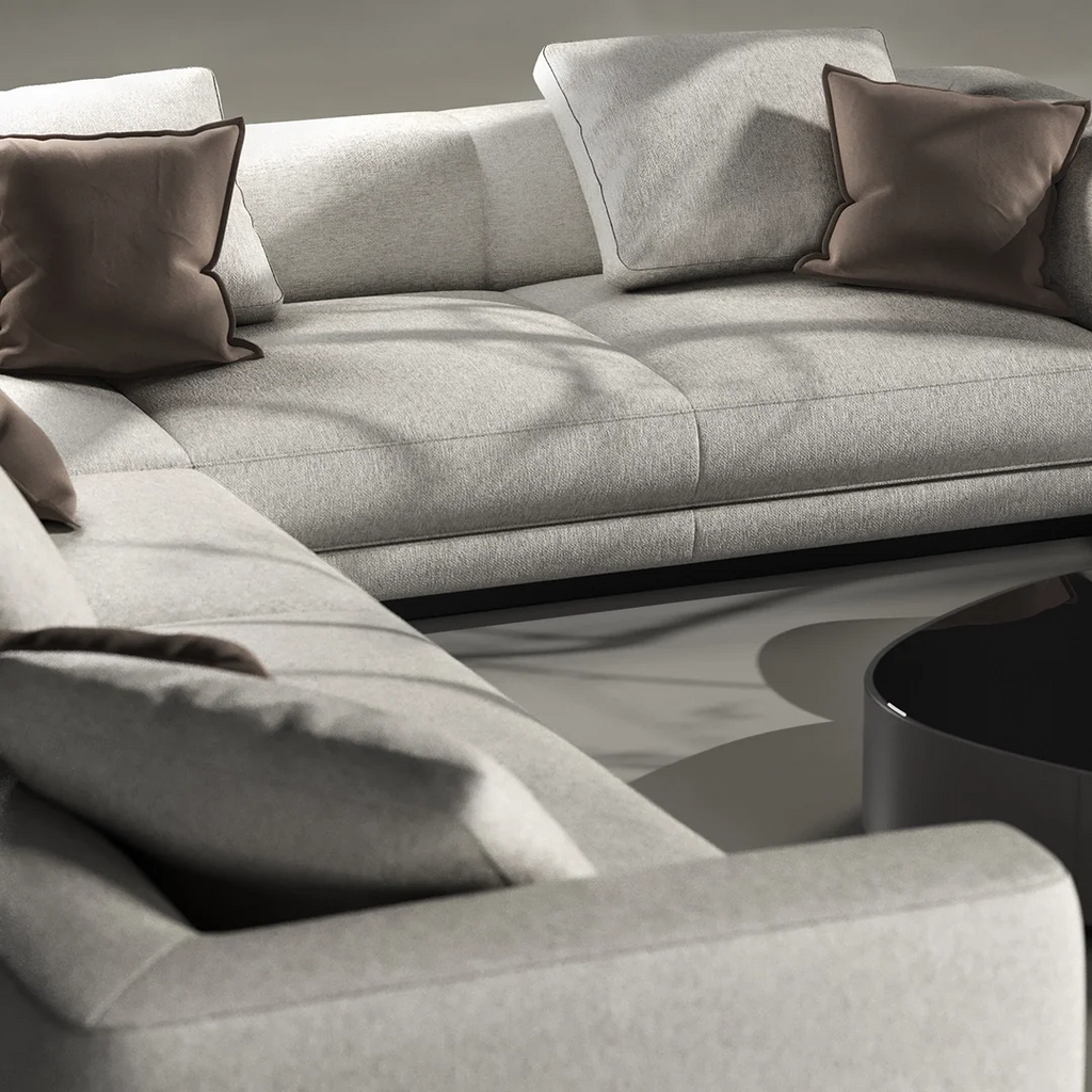 Luna Cloud L-Shape Sofa — view 3