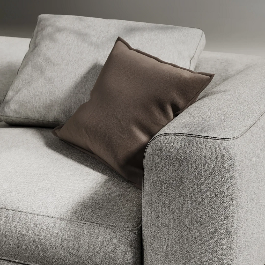 Luna Cloud L-Shape Sofa — view 5